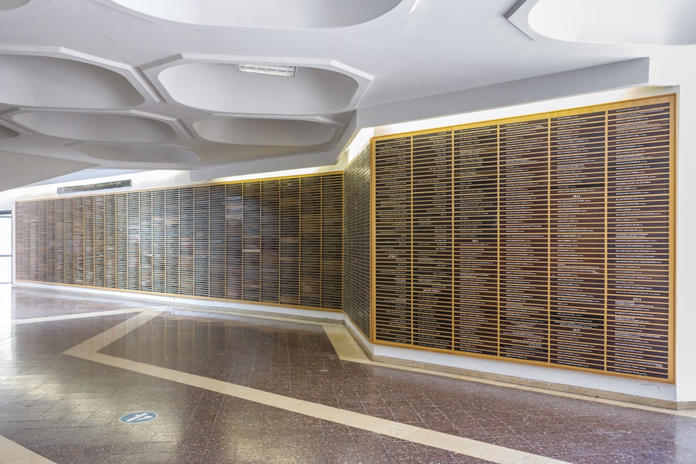 Founders wall