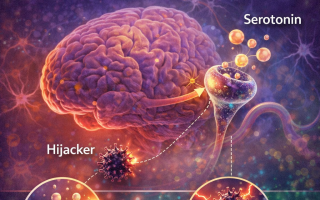 New Study Discovers How Serotonin Can Be Hijacked in the Brain