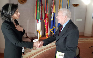 Hebrew University Honors the Legacy of Jimmy Carter 39th President of the United States