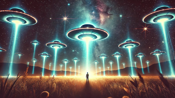 Looking Up the Sky: UFOs and Economic Attention